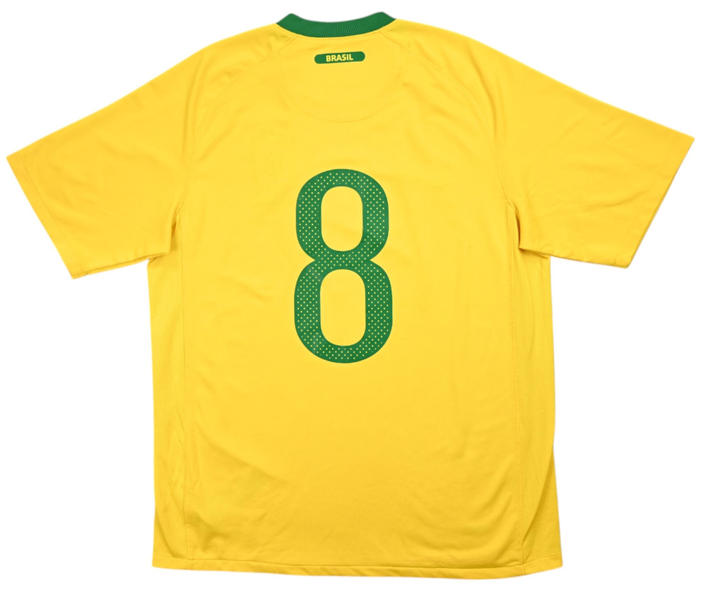 2010-11 BRAZIL SHIRT L