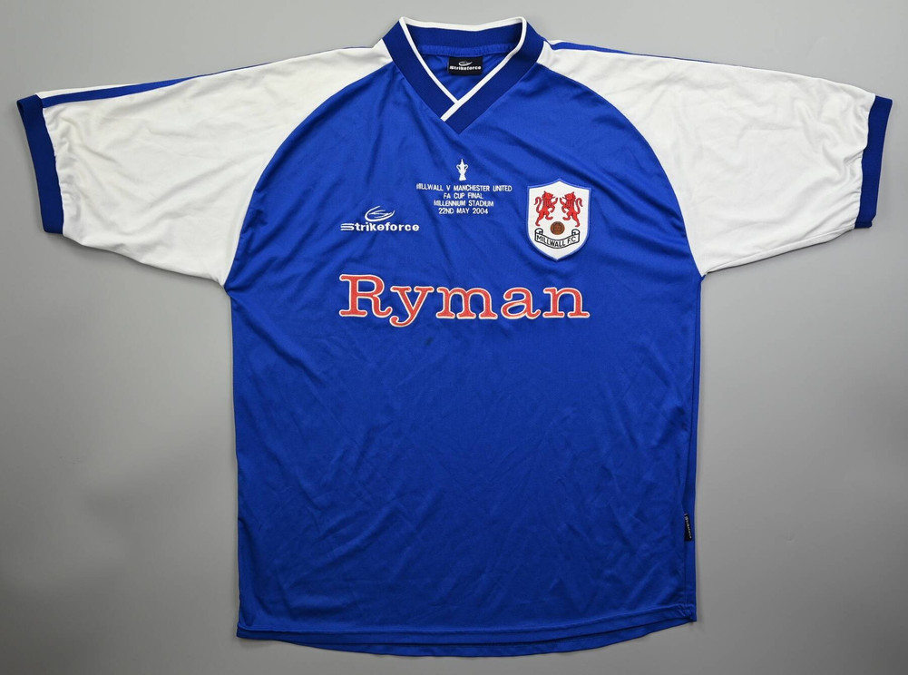 2003-04 MILLWALL FC FA CUP FINAL 2004 SHIRT L