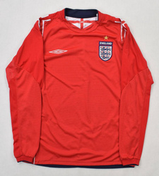 2004-06 ENGLAND LONGSLEEVE SHIRT S