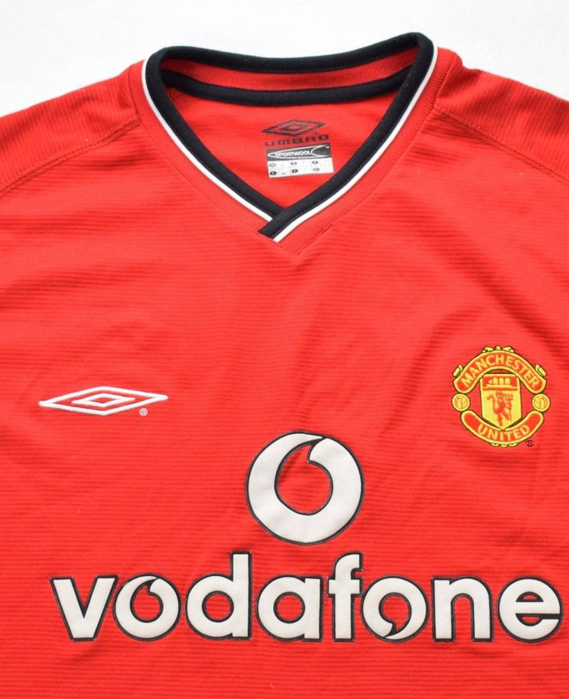 2000-02 MANCHESTER UNITED *BECKHAM* SHIRT L