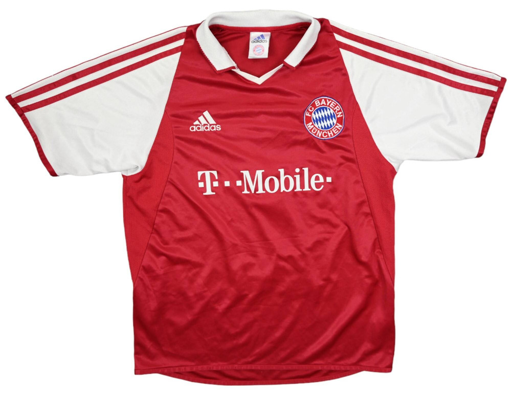 2003-04 BAYERN MUNCHEN *SCHOLL* SHIRT XL. BOYS