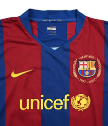 2007-08 BARCELONA *MESSI* SHIRT XL