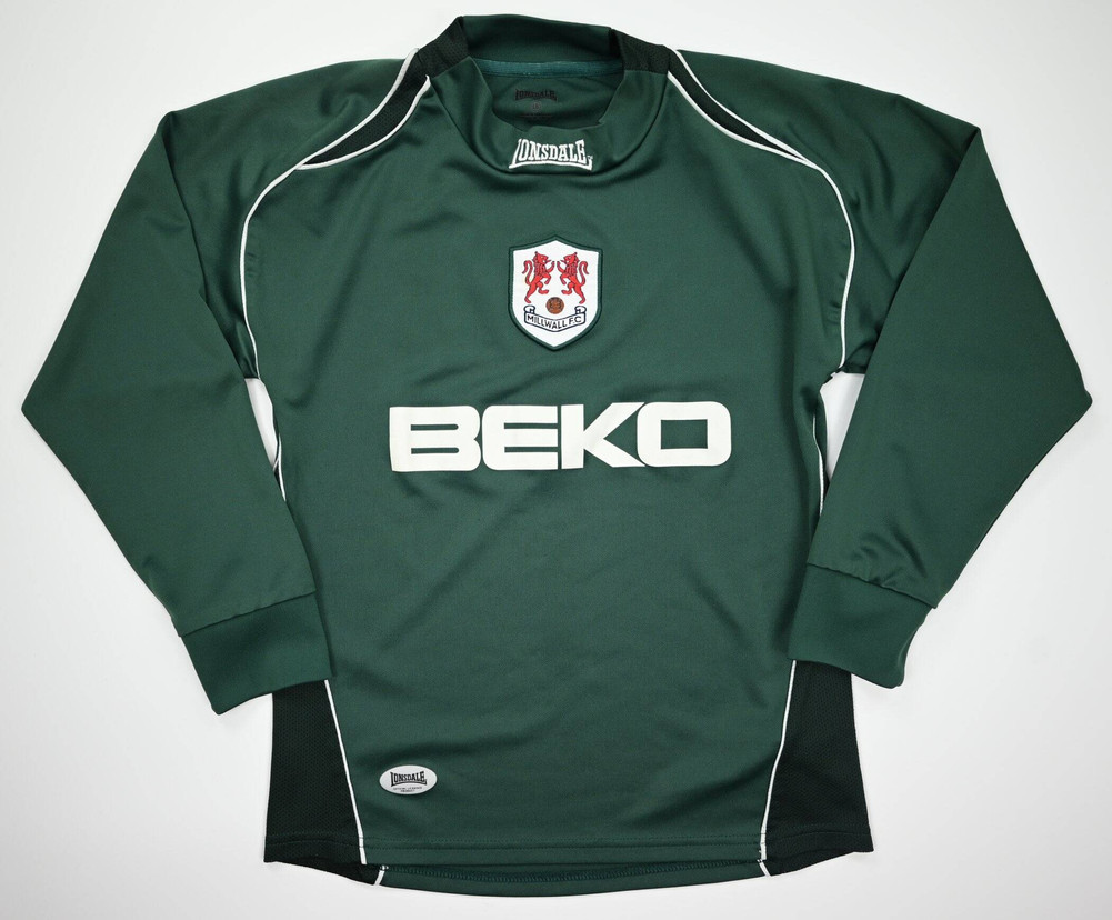 2005-06 MILLWALL FC SHIRT LONGSLEEVE L. BOYS