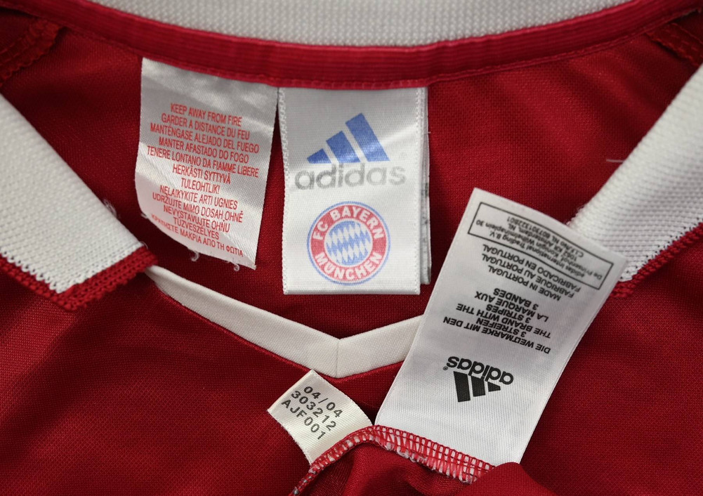 2004-05 BAYERN MUNCHEN SHIRT XL. BOYS