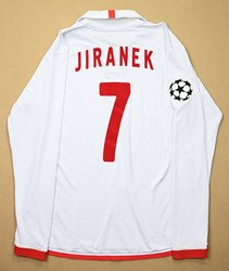 2007 SPARTAK MOSCOW *JIRANEK* CL MATCH ISSUE SHIRT #7 L
