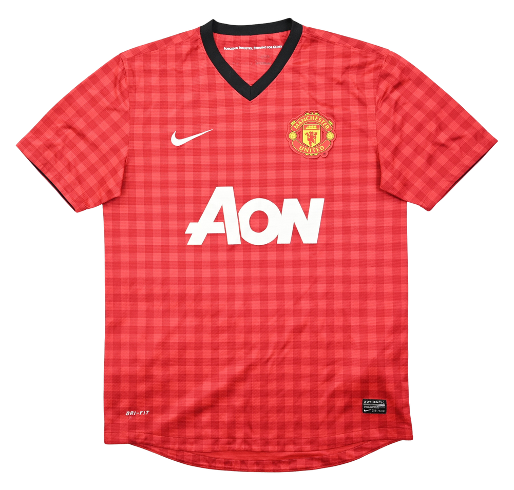 2012-13 MANCHESTER UNITED *SCHOLES* SHIRT M
