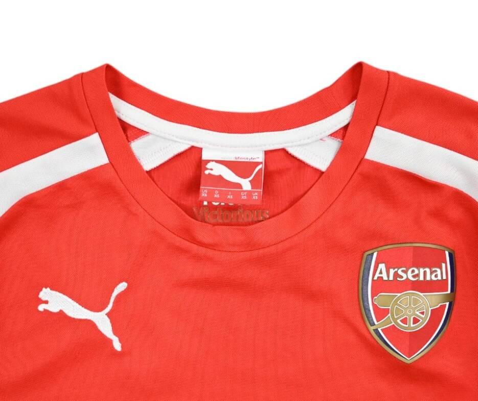2014-15 ARSENAL LONDON SHIRT XS