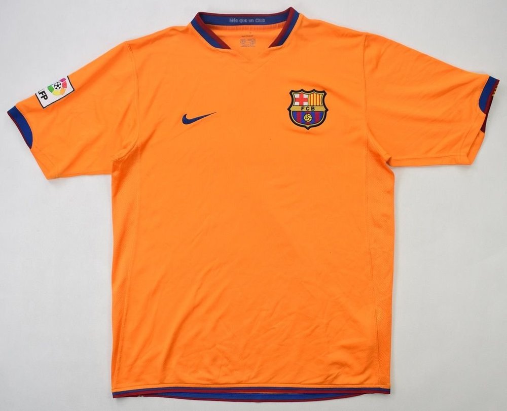 2006-08 FC BARCELONA SHIRT M