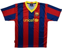 2010-11 FC BARCELONA *XAVI* SHIRT XL. BOYS