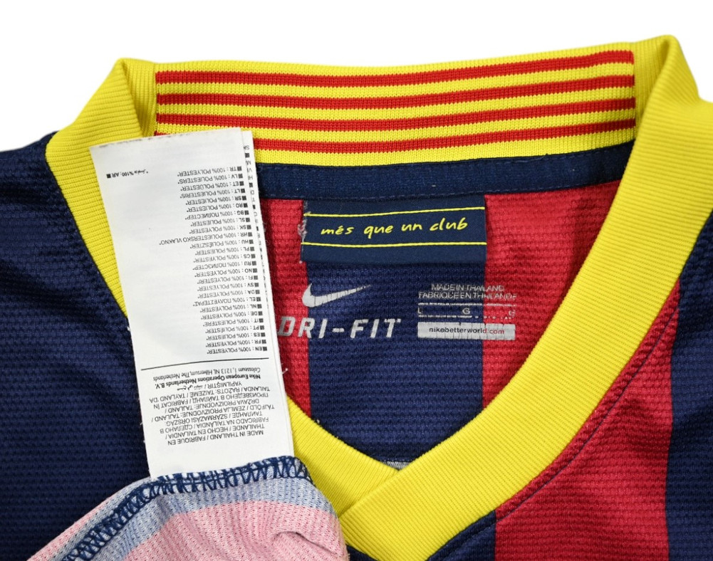 2013-14 BARCELONA *MESSI* SHIRT L