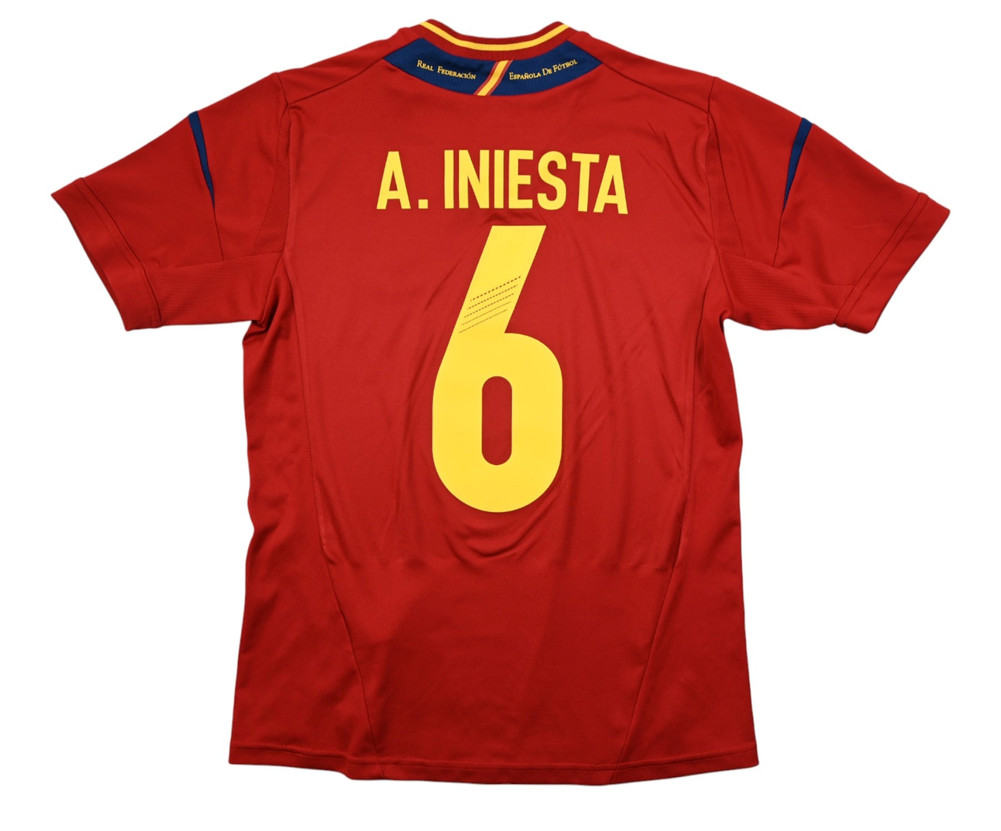 2011-12 SPAIN *A. INIESTA* SHIRT L. BOYS