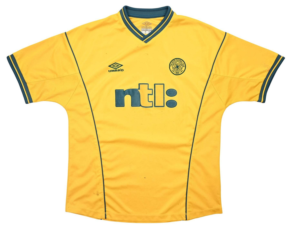 2000-02 CELTIC GLASGOW SHIRT L