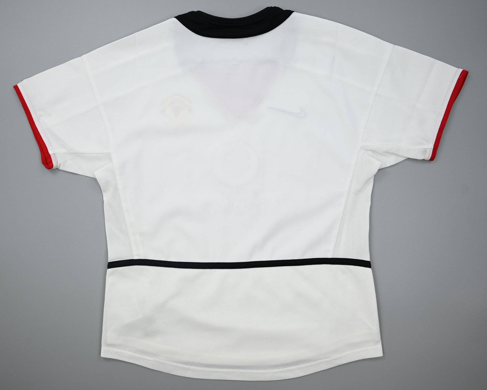 2002-03 MANCHESTER UNITED SHIRT XS.BOYS