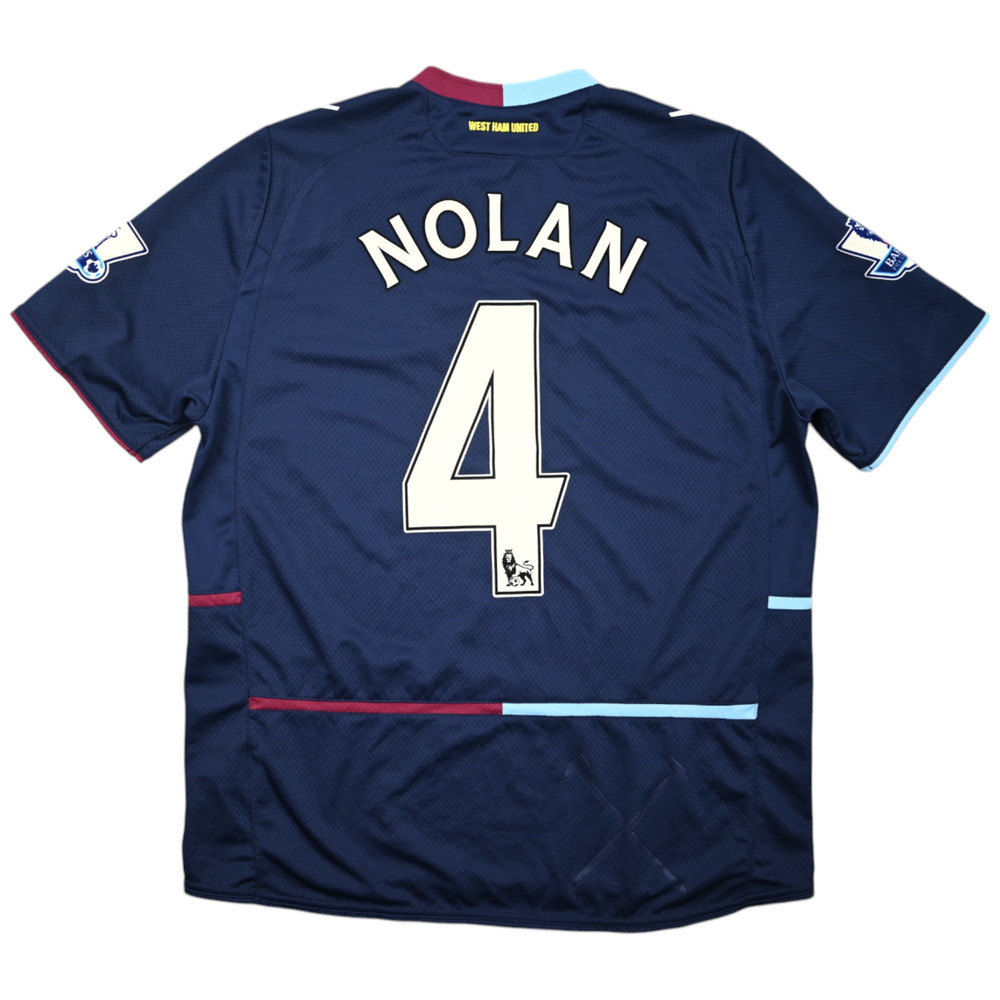 2012-13 WEST HAM UNITED *NOLAN* SHIRT S/XL. BOYS