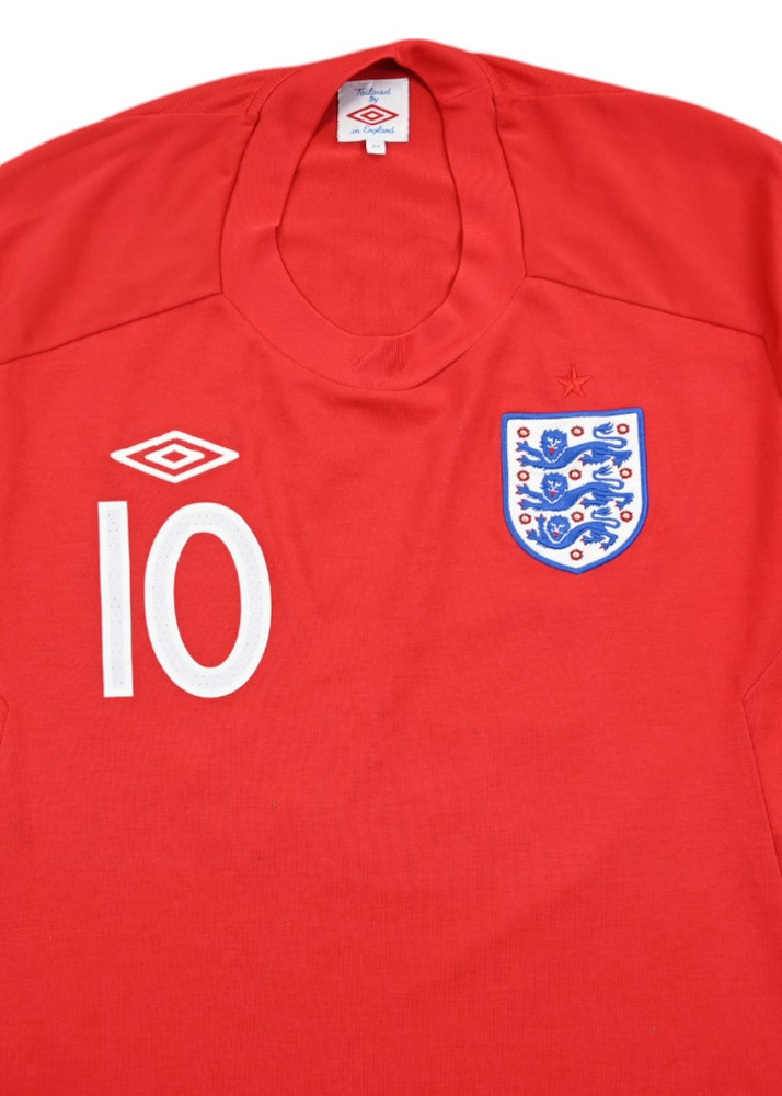 2010-11 ENGLAND *ROONEY* SHIRT L