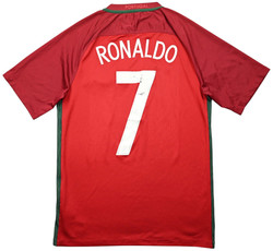 2016-18 PORTUGAL *RONALDO* SHIRT S