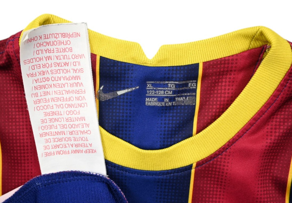 2020-21 BARCELONA SHIRT XL. BOYS