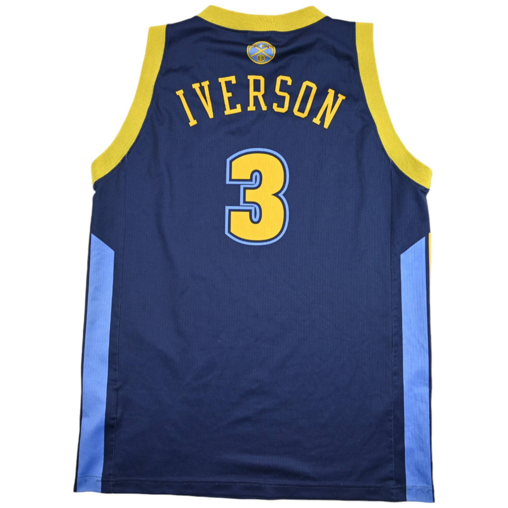 DENVER NUGGETS NBA *IVERSON* SHIRT L