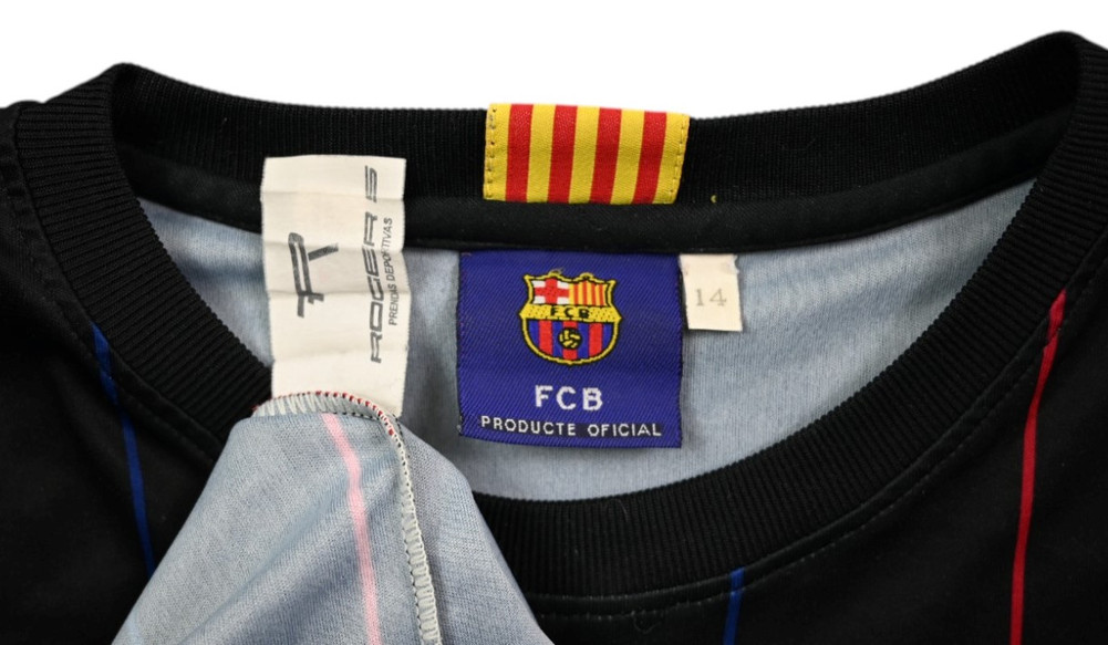 2009-10 BARCELONA *V. VALDES* GOALKEEPER LONGSLEEVE SHIRT XL. BOYS