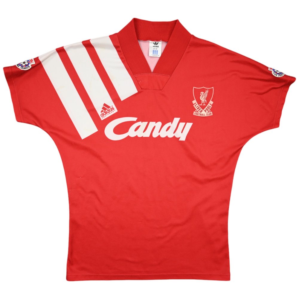 1989-91 LIVERPOOL SHIRT S