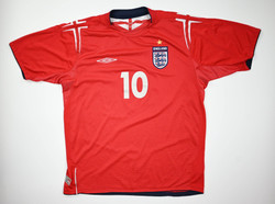 2004-06 ENGLAND *OWEN* SHIRT L