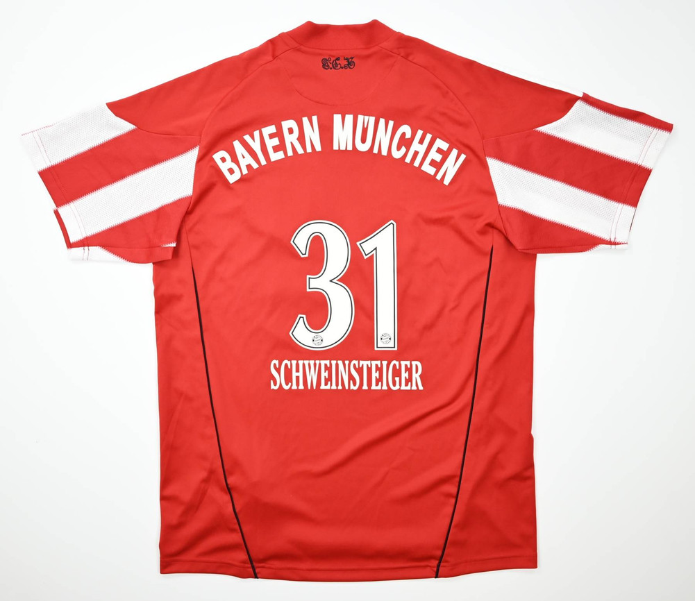 2010-11 BAYERN MUNCHEN *SCHWEINSTEIGER* KOSZULKA XL. BOYS