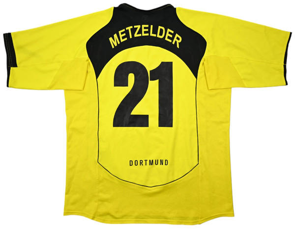 2004-05 BORUSSIA DORTMUND *METZELDER * SHIRT XL