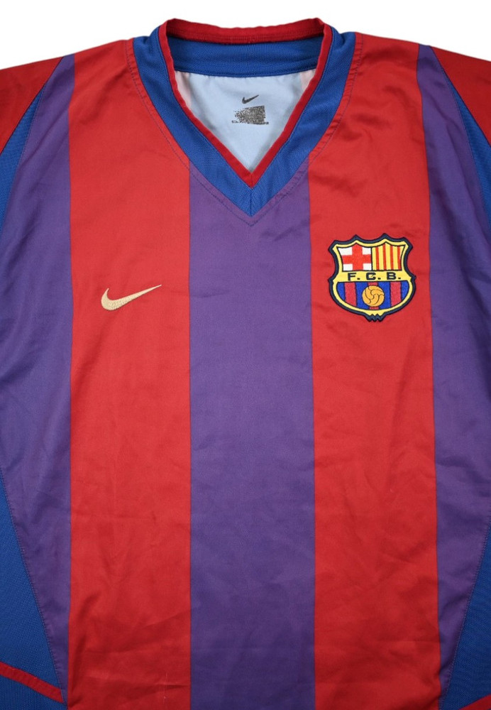 2002-03 BARCELONA *PUYOL* SHIRT L