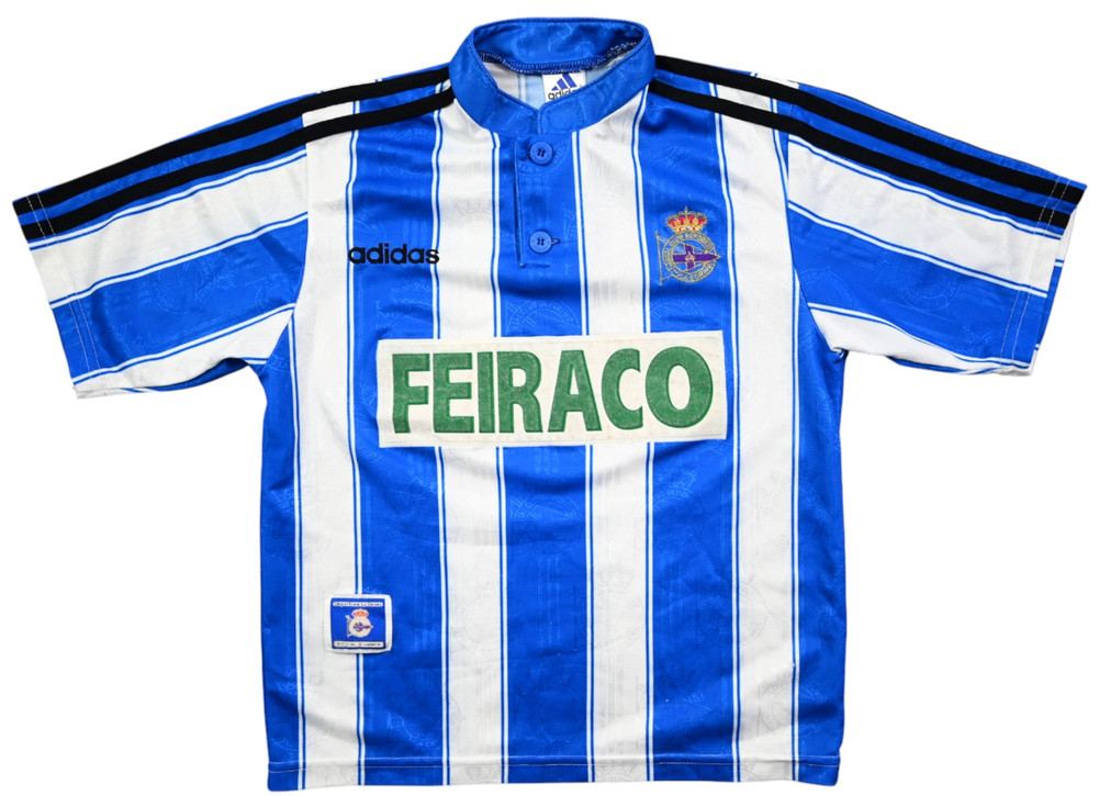 1997-98 DEPORTIVO LA CORUNA KOSZULKA L. BOYS 
