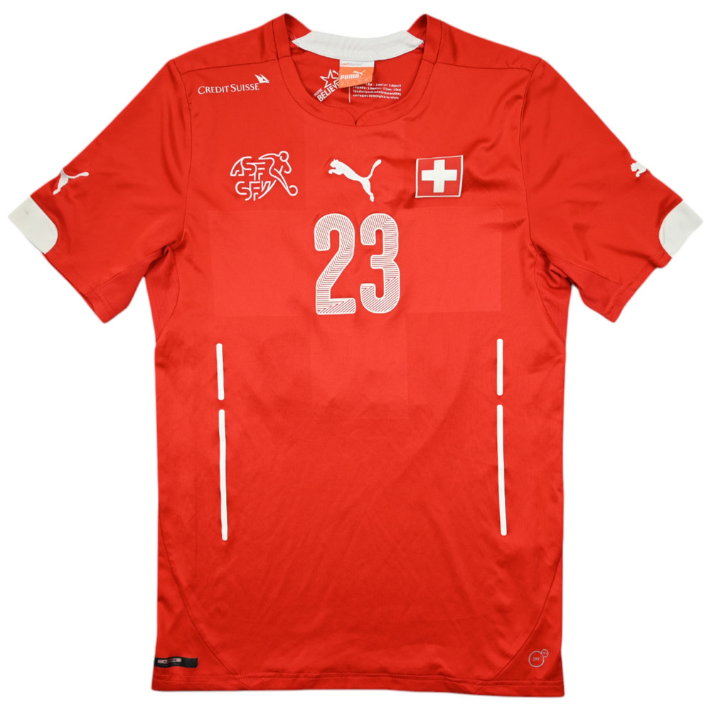 2014-15 SWITZERLAND *SHAQIRI* SHIRT S