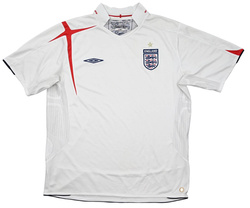 2005-07 ENGLAND SHIRT XL