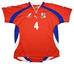 2000-02 CZECH REPUBLIC *NEDVED* SHIRT L