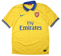 2013-14 ARSENAL LONDON *HAYLEY* SHIRT M