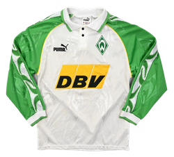 1995-96 WERDER BREMEN LONGSLEEVE SHIRT XXS