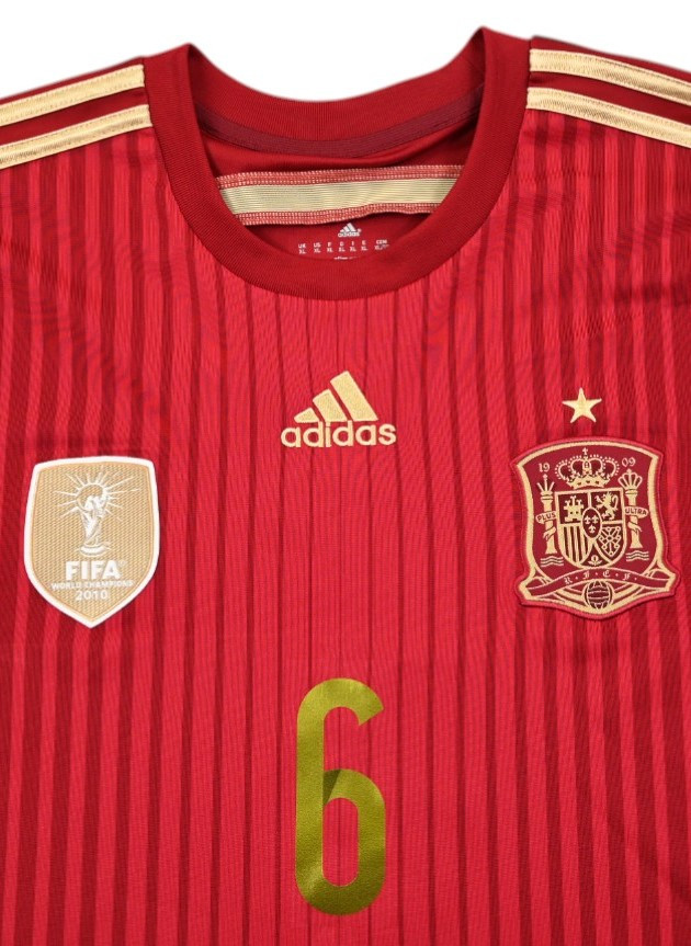 2013-15 SPAIN *A. INIESTA* SHIRT XL