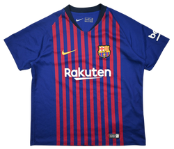 2018-19 FC BARCELONA SHIRT XL. BOYS