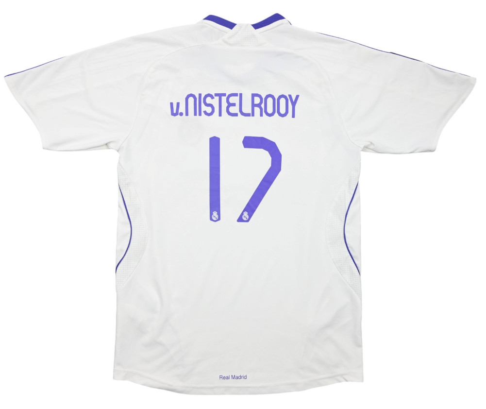 2007-08 REAL MADRID *V. NISTELROOY* SHIRT L. BOYS 