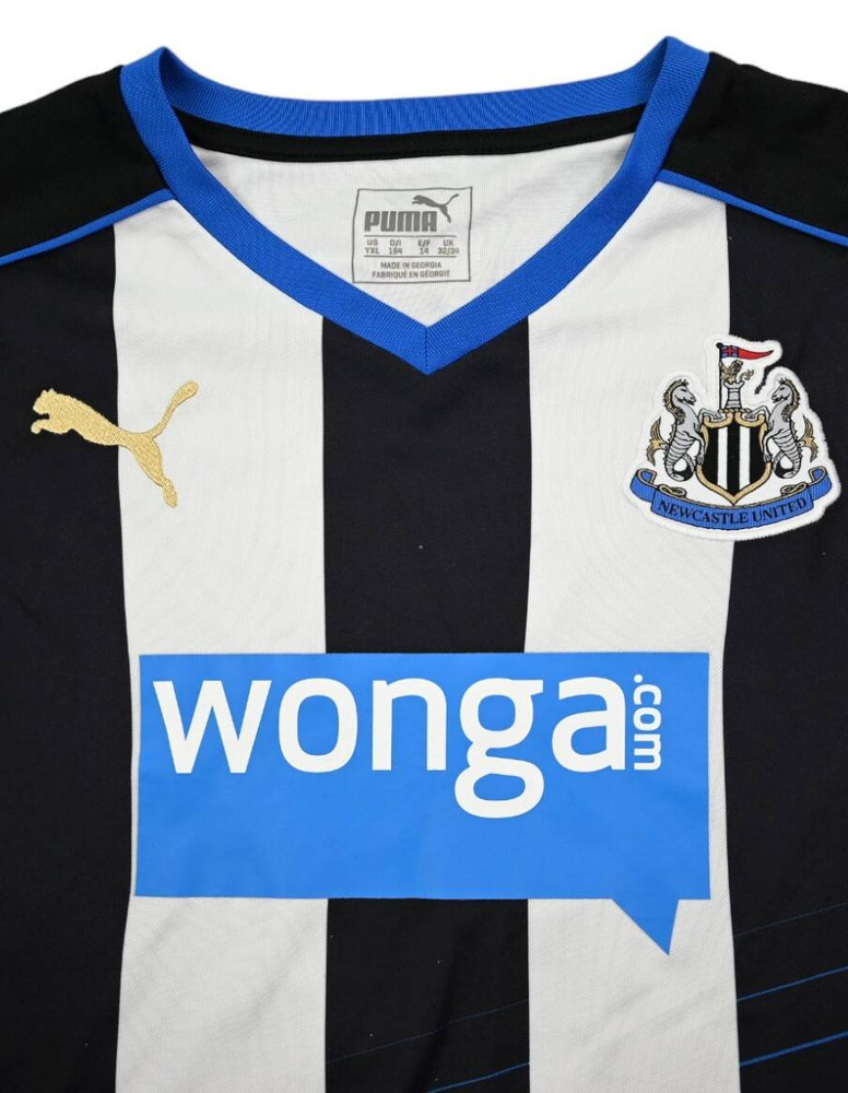 2015-16 NEWCASTLE UNITED *WIJNALDUM* SHIRT XL. BOYS 