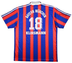 1995-97 BAYERN MUNCHEN *KLINSMANN* SHIRT XL