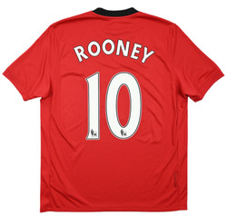 2009-10 MANCHESTER UNITED *ROONEY* SHIRT L