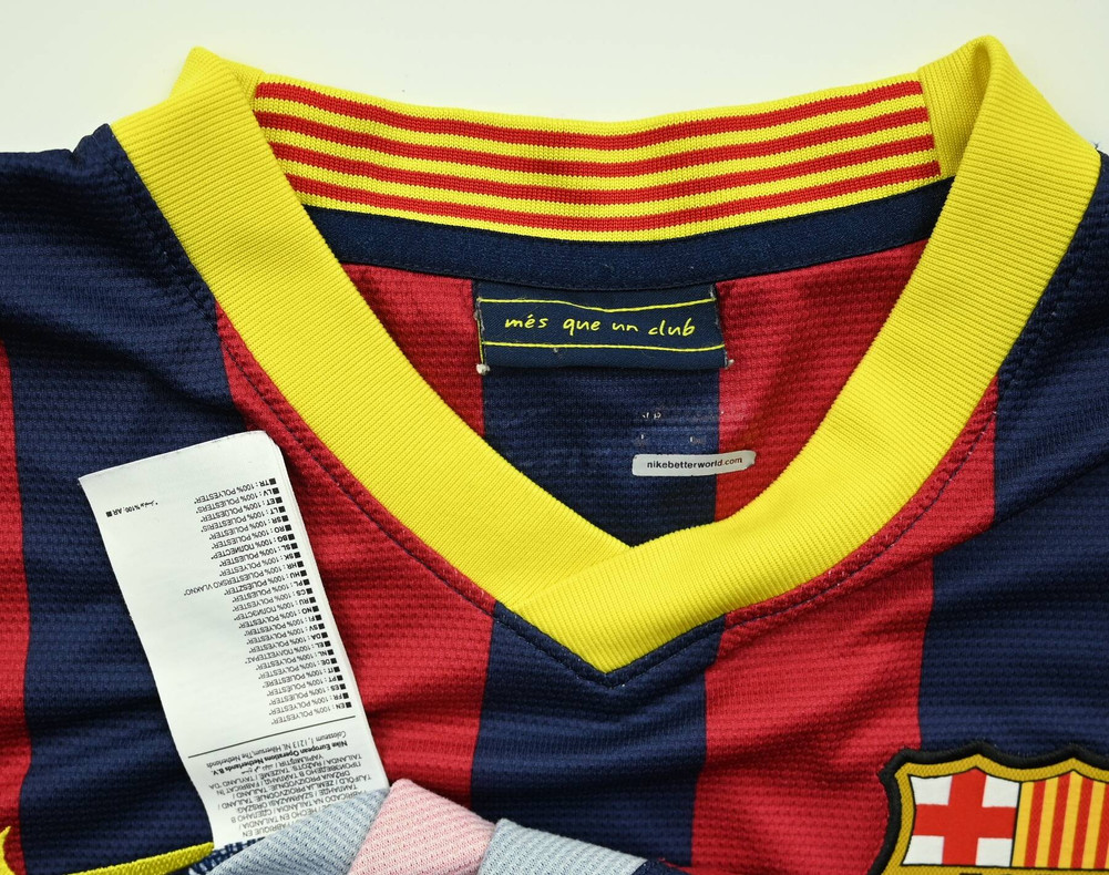 2013-14 FC BARCELONA *A. INIESTA* KOSZULKA XL