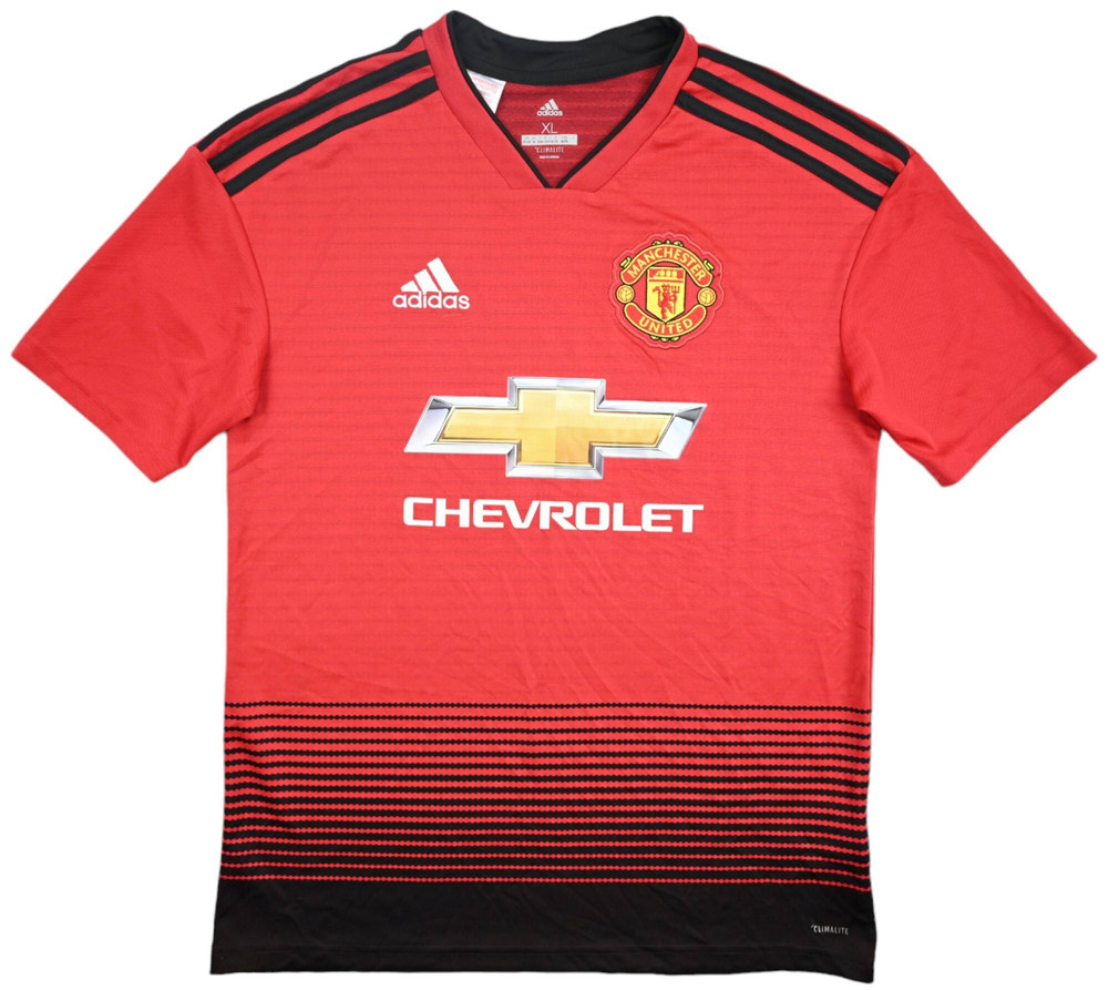 2018-19 MANCHESTER UNITED SHIRT XL. BOYS