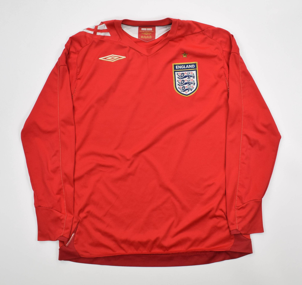 2006-08 ENGLAND LONGSLEEVE SHIRT XL