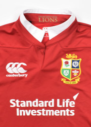 BRITISH AND IRISH LIONS RUGBY SHIRT L