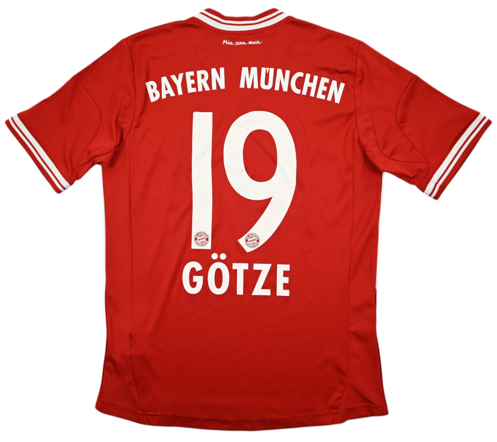 2013-14 BAYERN MUNCHEN *GOTZE* SHIRT L. BOYS