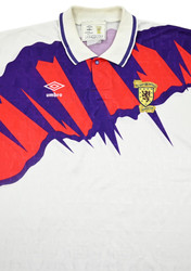 1991-93 SCOTLAND SHIRT XL