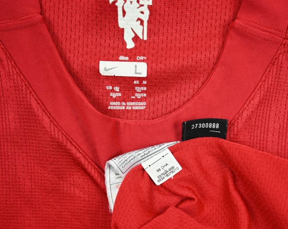 2007-09 MANCHESTER UNITED *RONALDO* SHIRT L