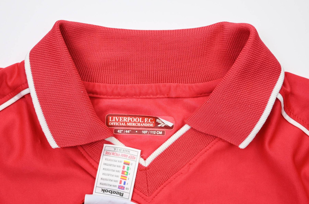 2000-02 LIVERPOOL *GERRARD* SHIRT L