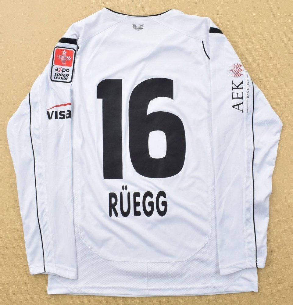 2010-11 FC THUN *RUEGG* MATCH ISSUE SHIRT M