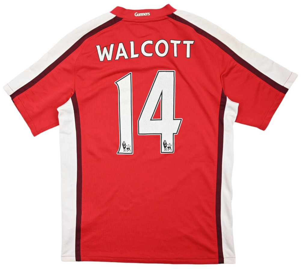 2008-10 ARSENAL LONDON *WALCOTT* SHIRT S